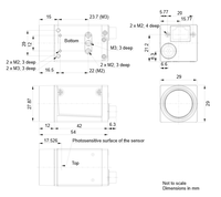 Kamera Visi Mesin Basler Ace U AcA1920-48gm dengan Antarmuka GigE 2.3MP Resolusi Tinggi untuk Inspeksi Otomatis