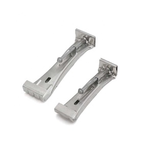 Supports de gouttière à vis rapide robustes en gros, 5'' 6'', galvanisés, bras robuste, support de gouttière à extrémité - Product Image 1