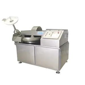 High Efficiency Pork Meat Mixer Vegetable Meat Bowl Cutter For Meat Processing