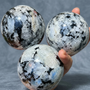 Vente en gros de coquillages en agate naturelle sculptés à la main de 30 mm, pierres semi-précieuses, ornements DIY, décor de micro-paysage marin - Product Image 2