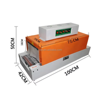 Haute qualité 3KW PVC/POF chaud thermorétractable Tunnel Machine d'emballage Film plastique thermique boîte de téléphone rétrécissement Machine de cachetage