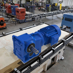 0.12~160KW Pengurang Kecepatan <span class=keywords><strong>Gearbox</strong></span> Motor Helical Bevel Baja Paduan dengan Pemasangan Kaki (2-300)1 Rasio Reduksi untuk Pertambangan Energi - Product Image 3