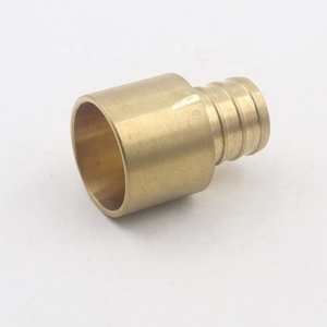 Chất lượng tốt 1/2 "NPT nam Brass chì miễn phí giảm pex uốn phù hợp - Product Image 6