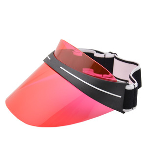Chapeau de protection solaire avec visière à large bord réglable pour le cyclisme, été, unisexe, adulte, en PVC - Product Image 4