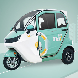 Dongwei Max Closed Electric Tricycle 48V 1500W <b>2</b> Seats <b>Passenger</b> Low Speed Vehicle - Product Image 1