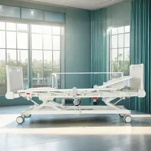 H-DA11 алюминиевая боковая направляющая 5-функциональная электрическая кровать для больниц ICU для медицинского пациента