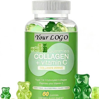 Gummies de collagène à marque privée OEM, supplément vitaminé à croquer pour cheveux, peau et ongles, fournisseur en gros