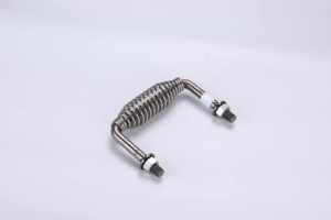 RF Heavy Duty Cool Touch stufa a molla impugnatura in acciaio al carbonio Grill molla per fumatori e stufa a legna focolare maniglia della porta - Product Image 4