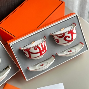 Luxurious ceramic <b>tea</b> cup and saucer romantic soy wax scented <b>candle</b> for art display party gift - Product Image 4