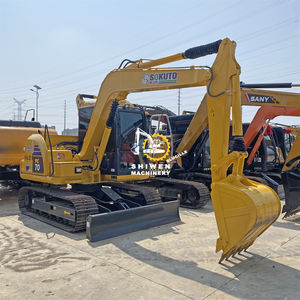 รถขุดตีนตะขาบขนาดเล็กสำหรับ PC70 Komatsu รถขุด PC20มือสองจากญี่ปุ่นของแท้มีมอเตอร์เครื่องยนต์ PC40 PC35 PC30 - Product Image 3