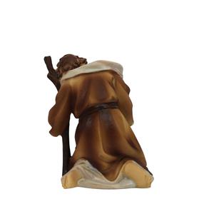 ZICOM Figurine de la Nativité peinte à la main, Berger agenouillé de 11 cm, Allemagne, pour figurines et jouets de Noël (9069-K001-21) - Product Image 4