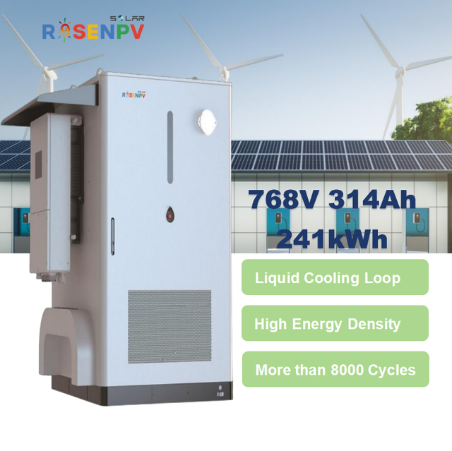 241kWh Liquid Cooling Storage Cabinet for Remote Mining Site