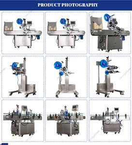 Máquina aplicadora de etiquetas planas eléctrica totalmente automática de alta precisión para caja de papel, placa de circuito de batería, aplicación de tapa de bolsa - Product Image 4