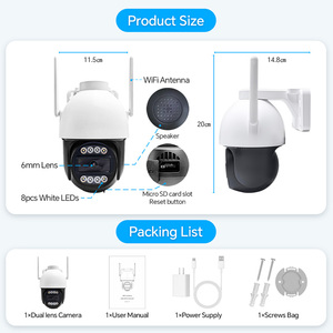 2.5 pouces 4K Audio bidirectionnel Caméra WIFI <span class=keywords><strong>CamHi</strong></span>/CamHipro APP - Product Image 5