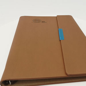 Cuaderno ejecutivo reciclado barato personalizado ecológico con bolígrafo ecológico adjunto - Product Image 3