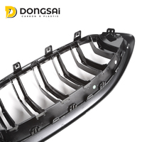 Grille de pare-chocs avant à double lamelle en ABS noir brillant pour BMW Série 8 G14 G15 G16 pré-LCI 2018-2023