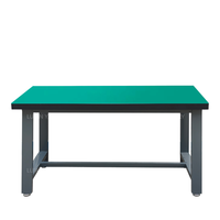 Table de travail antistatique Yinuo en acier carré robuste pour électricien et monteur, 1200L*600W, pour réparation et entretien automobile