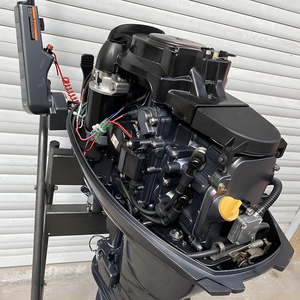 Moteur hors-bord à <span class=keywords><strong>essence</strong></span> Yamaha MF20 432Cc 2 cylindres 4 temps de haute qualité 20HP Démarrage électrique/manuel Télécommande à barre de direction Bateaux - Product Image 4