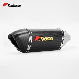 Système d'échappement de moto Forsound à <span class=keywords><strong>prix</strong></span> de gros, performance racing, kit complet à enfiler pour Kawasaki Ninja 400 <span class=keywords><strong>Z400</strong></span> - Product Image 4
