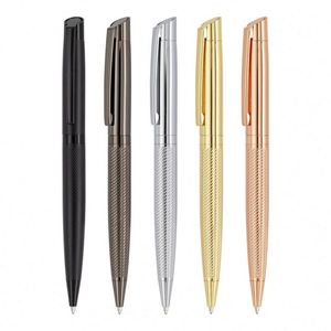 Vente flash - Stylo bille publicitaire de luxe de qualité supérieure en métal pour cadeaux d'entreprise, personnalisation du logo - Product Image 4