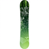 Snowboard tout-terrain personnalisé Starry Sky en bois et fibre de carbone, snowboard pour adultes très vendu pour les sports d'hiver