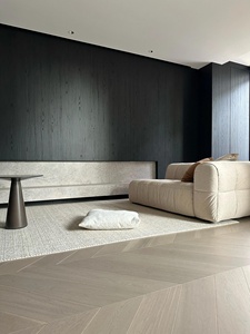 <span class=keywords><strong>Pannelli</strong></span> murali in cristallo di carbonio con venature di legno Wpc rivestimento da parete in laminato pannello di bambù a carbone di legna per decorazione d'interni - Product Image 2