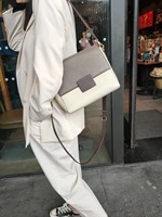 Fabricant professionnel de sacs à main en cuir pour femmes et filles, sacs à main de grande capacité, couleur unie, sac à bandoulière pour femmes