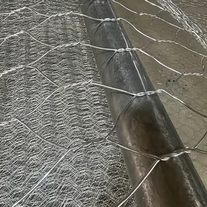 2x1x1m石笼篮编织六角丝网石笼栅栏盒在肯尼亚市场热销