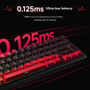 EWEADN battle68 trimode Bàn phím trục từ 68 phím PBT Keycaps Kailh công tắc đường viền lightbar hiệu suất chơi game cơ học - Product Image 4