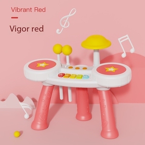 Huanger tambor juguete infantil educación temprana instrumento Musical electrónico <span class=keywords><strong>Jazz</strong></span> tambores <span class=keywords><strong>Piano</strong></span> multifuncional niños juguetes de tambor de plástico - Product Image 6