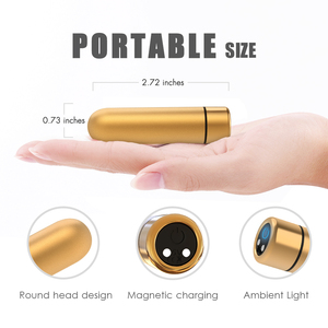Mini Vibratore a Proiettile Ricaricabile Impermeabile S-Hande per Stimolazione Clitoridea - Product Image 4