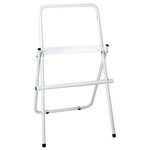 Design moderno porta rotolo in acciaio tubolare per bagno di carta igienica con finitura superficiale in metallo porta asciugamani in nichel - Product Image 1