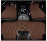 2026ARTES Alfombrillas Antideslizantes e Impermeables de PVC de 6mm, Juego Completo con Formas y Patrones Personalizables para Mercedes-Benz, Peugeot, VW, 1 Año de Garantía