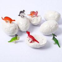 Dino Egg Party jeu éducatif pour enfants, jouets d'excavation en plastique dinosaure différents modèles Kit de creuser