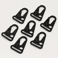 Mousqueton pivotant professionnel robuste et étanche de 20-25 mm avec anneau porte-clés métallique et boucle d'aigle pour l'extérieur