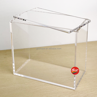 Boîte en acrylique transparente à bords arrondis SHP en promotion pour Pokémon TCG Ascended Heroes ETB Elite Trainer Box, protection UV en acrylique de 6 mm