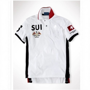 RL Style Custom Embroidered Cotton <strong>Polo</strong> Collar Men's Tops Summer Golf Business Casual Embroidery Sports <strong>Polo</strong> <strong>Shirt</strong> - Product Image 2