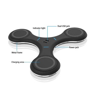 Rapide 3 en 1 <span class=keywords><strong>Sans</strong></span> <span class=keywords><strong>Fil</strong></span> Chargeur de Charge Support 2 Ports USB pour <span class=keywords><strong>iPhone</strong></span> X <span class=keywords><strong>8</strong></span> Plus 7 plus pour Samsung Note <span class=keywords><strong>8</strong></span> S8 - Product Image 3