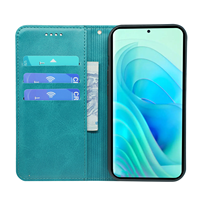 Meilleures Ventes Étui Téléphone en Cuir PU pour Infinix Itel A60 P40 A18 S18 S23 S23 Plus A70, Housse Magnétique Solide Type Portefeuille