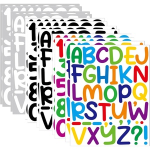 Pegatinas de Alfabeto Personalizadas con Lámina Dorada, Sellos de Letras Metálicas con su Tipo de Letra para Sellado de Sobres de Invitaciones de Boda - Product Image 1