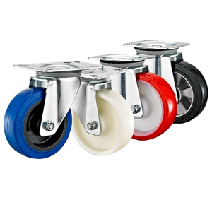 Factory Price 4/5/6/8inch 250/350/450/550kg Nylon PA Heavy Duty Stainless Steel <strong>Casters</strong> Swivel <strong>Caster</strong> Castor Trolley Wheel - Product Image 1