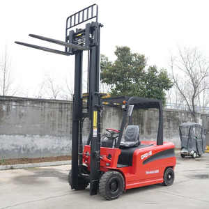 מלגזה חשמלית 4x4 בעלת עוצמה מלאה, 2.5 טון, 3 טון, מלגזת משטחים הידראולית, מלגזה חשמלית 3.5 טון, מלגזה לכל סוגי השטח למחסנים - Product Image 6