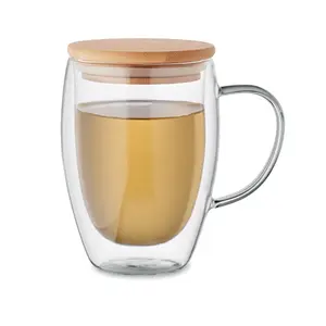 Tazza in vetro borosilicato TIROL, merchandising sostenibile - Product Image 3