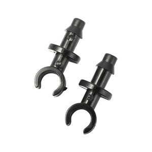 Lot de 100 raccords d'irrigation goutte à goutte 1/4 po, embouts de tuyau de jardin, joint d'étanchéité pour tuyau 4/7, embout d'irrigation, raccord cannelé de jardin - Product Image 4