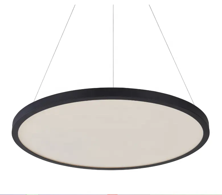 New Design LED Ceiling Pendant Indoor Office LED Round 40W / 60W Ultra-thin Panel Light
