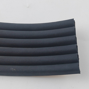 Bande d'étanchéité en mousse noire de type D, 9x6mm, pour porte, fenêtre, châssis, armoire, coupe-vent, anti-poussière, insonorisant - Product Image 3