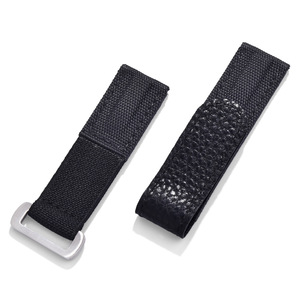 Bracelet de montre adhésif crochet et boucle de qualité supérieure bracelet de montre en <span class=keywords><strong>cuir</strong></span> Nylon 20mm accessoires de montre bracelets de montre de remplacement - Product Image 5