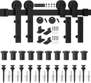 Bas <span class=keywords><strong>de</strong></span> <span class=keywords><strong>porte</strong></span> <span class=keywords><strong>de</strong></span> grange encastrée, Double <span class=keywords><strong>porte</strong></span> extérieure intérieure simple piste <span class=keywords><strong>de</strong></span> dérivation, Kits <span class=keywords><strong>de</strong></span> quincaillerie <span class=keywords><strong>de</strong></span> <span class=keywords><strong>porte</strong></span> <span class=keywords><strong>de</strong></span> grange <span class=keywords><strong>coulissante</strong></span> industrielle - Product Image 6
