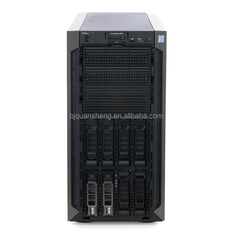De ll 서버 T640 새로운 중고 호스트 서비스 네트워크 스토리지 시스템 타워 서버 컴퓨터