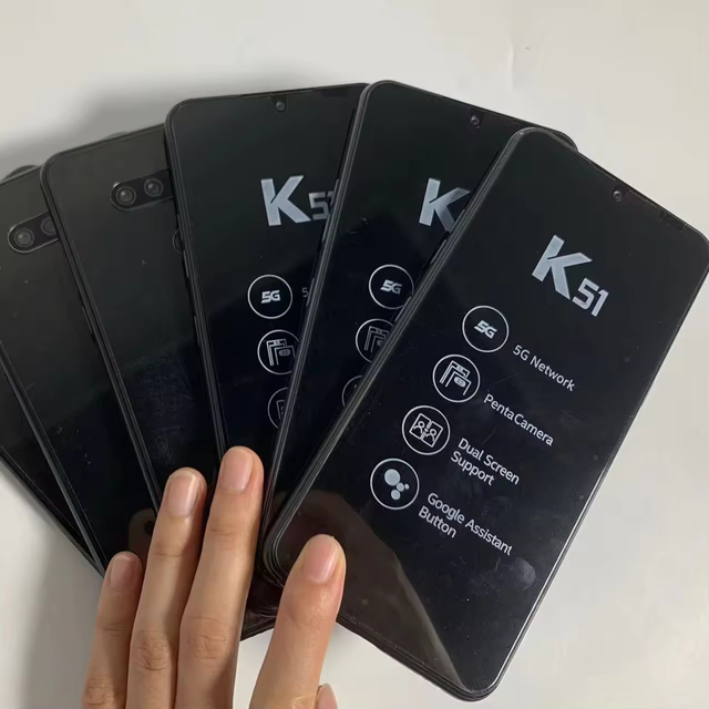 Original Second Hand Phone for LG K51 64GB 128GB Unlocked Smartphone Android 4G Used Mobile Phones
